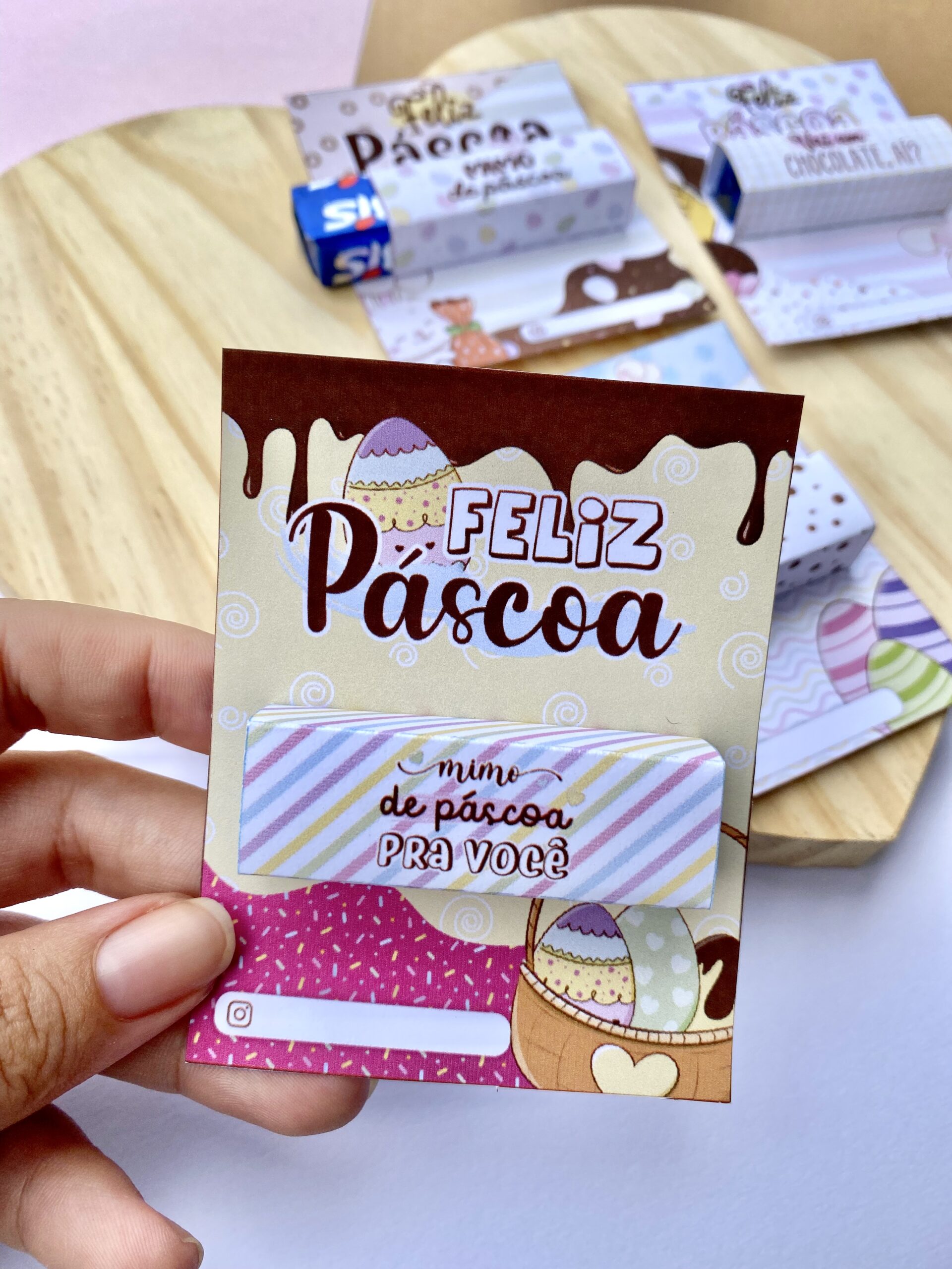 BIS com Capa Personalizado - PÁSCOA - REF. FEL22