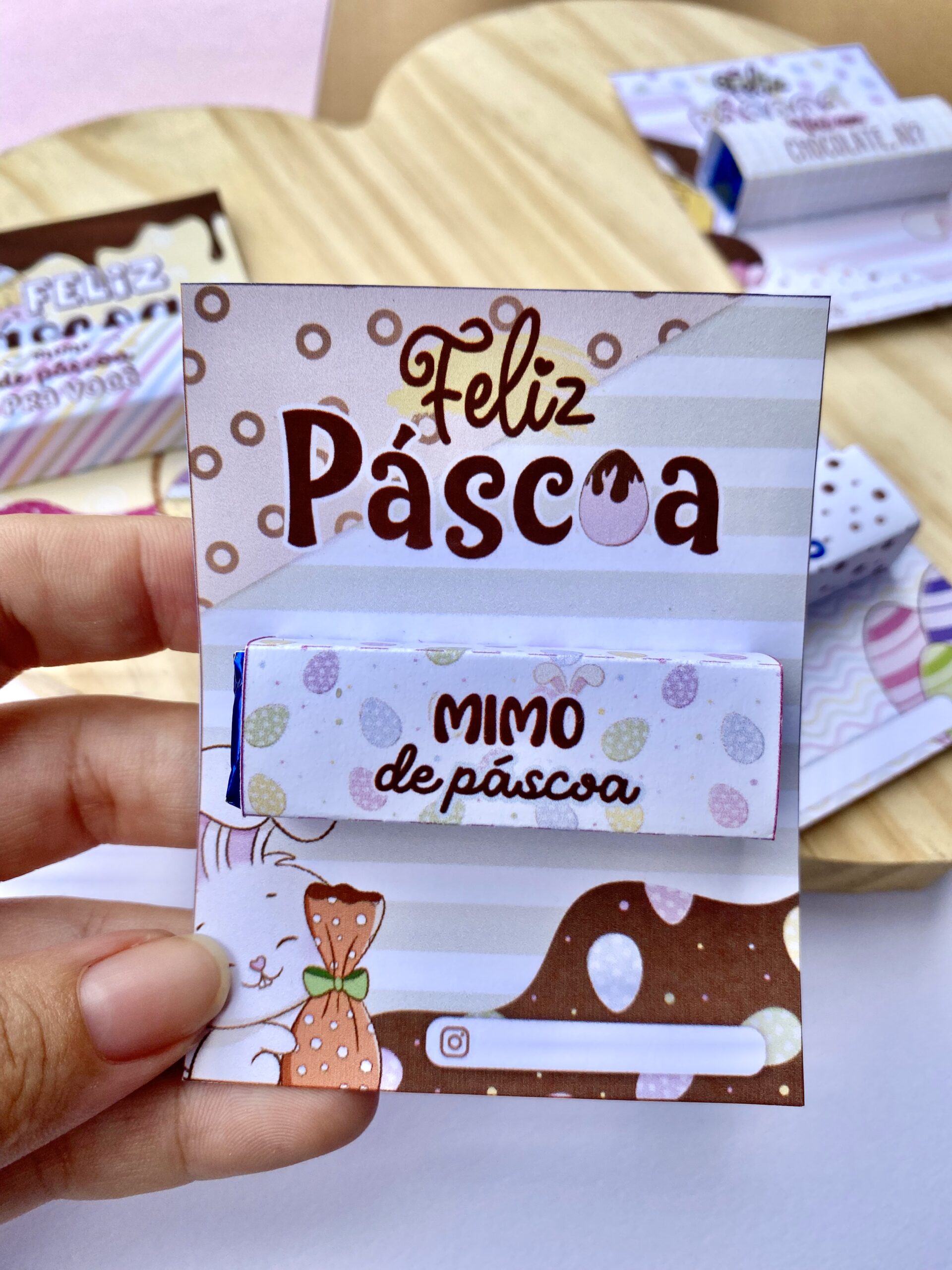 BIS com Capa Personalizado - PÁSCOA - REF. FEL22